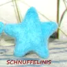 felted star ornaments, felt stars, star colorful, star wool felted