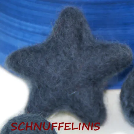 felted star ornaments, felt stars, star colorful, star wool felted