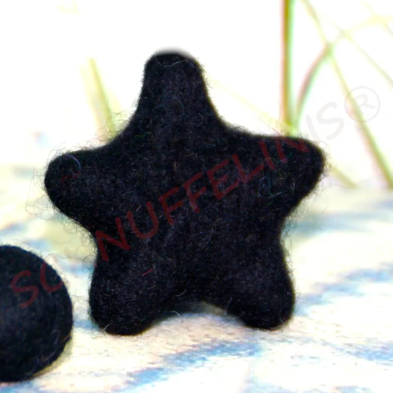 felted star ornaments, felt stars, star colorful, star wool felted