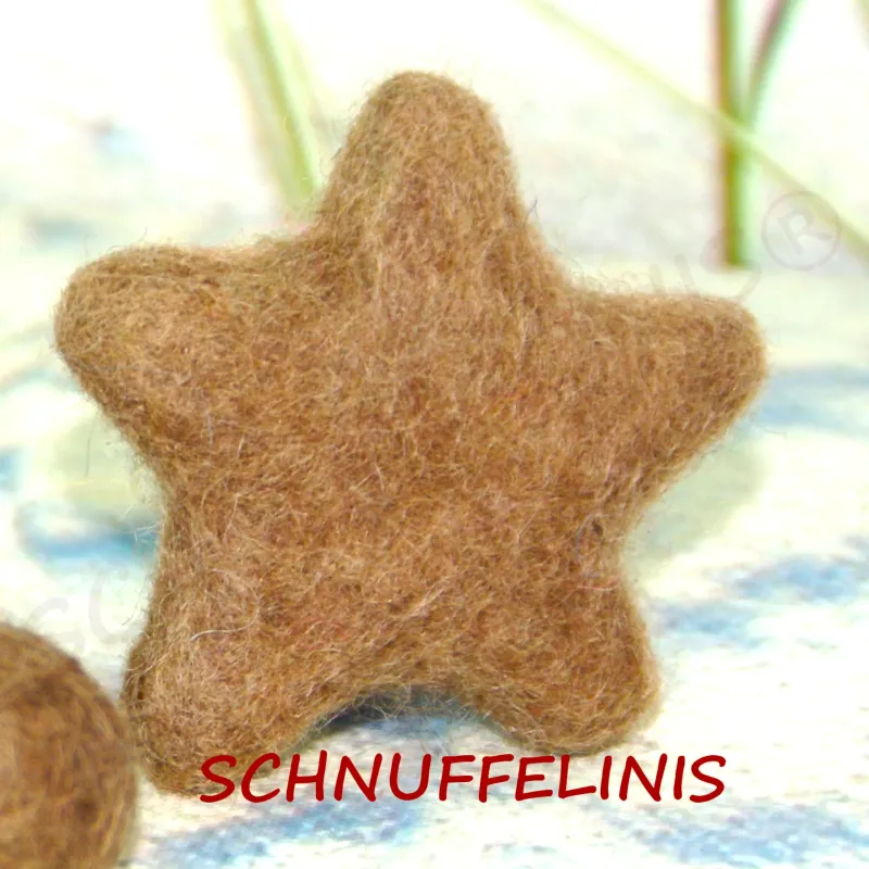 felted star ornaments, felt stars, star colorful, star wool felted