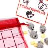 Mini Hosentaschen Tic Tac Toe, Kinder Geburtstag Adventskalender Ostern