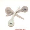 Katzenspielzeug Filz Bombs Puschel 3er Sets