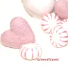 Wool felt candy, felt candy Christmas, peppermint patties, cats toy