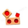 Montessori facet bricks, building blocks toddler, acrylic bricks