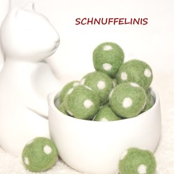 Filzkugeln 3cm weihnachtlich bunter Mix