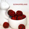 Filzkugeln 3cm weihnachtlich bunter Mix