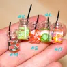 Gnome drink sets, Miniature drinks, Cocktail set,