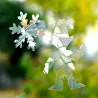 Winter set rainbow suncatcher, snowflake elf cloud suncatcher rainbow