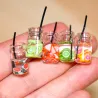 Gnome drink sets, Miniature drinks, Cocktail set,