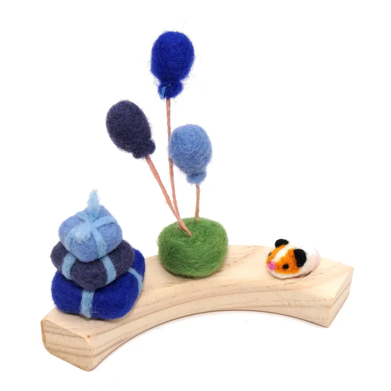 birthday ballons, felt ornaments, felt ballon orrnaments, happy B-day birthday ballons, felt ornaments, felt ballon orrnaments, happy B-day