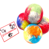 felt balls 10cm multicoloured
