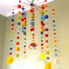 DIY Mobile hanger, Baby Mobile with felt balls, Easy to assemble