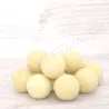 felt balls mix 4 sizes yellow sizes felt balls, felt balls mobile set