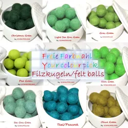 felt balls mix 4 sizes yellow sizes felt balls, felt balls mobile set