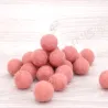 Palline di feltro 3 misure Mix rose, feltro è versatile e resistente