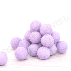 Felt balls 3 sizes mix Schnuffelinis