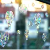 Heißluftballon Wolken Sticker, Regenbogen Fenster Sonnenfänger Jungen