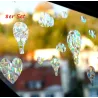 Heißluftballon Wolken Sticker, Regenbogen Fenster Sonnenfänger Jungen