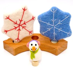 flocon de neige bonhomme de neige set, bonhomme de neige