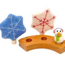 flocon de neige bonhomme de neige set, bonhomme de neige