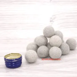 Guirlandes de boules de feutre, Set de boules de feutre Nuages de fumée