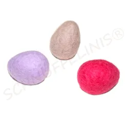 felt eggs hanger, felted easter eggs to hang, felt eggs large