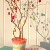 wool felt Easter eggs, felted Easter eggs, Easter nesting stockings