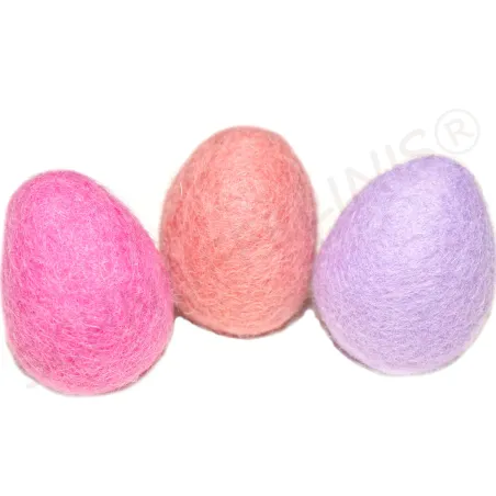 felt eggs, felted Easter eggs, Easter nesting felt eggs large