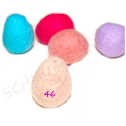 felt eggs, felted Easter eggs, Easter nesting felt eggs large