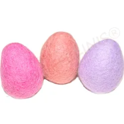 felt eggs, felted Easter eggs, Easter nesting felt eggs large