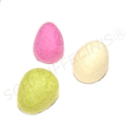 felt eggs, felted Easter eggs, Easter nesting felt eggs large