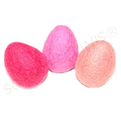 felt eggs, felted Easter eggs, Easter nesting felt eggs large