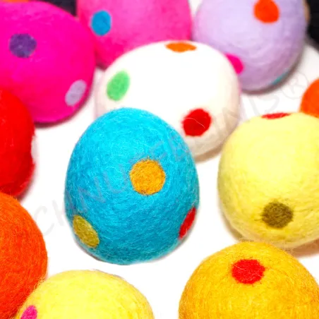 Oeufs de Pâques pois, oeufs de Pâques colorés, bébé Montessori