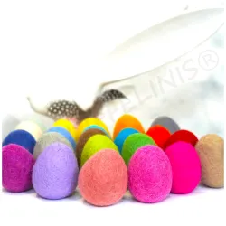 Easter eggs, felted eggs, Easter egg, XXL eggs