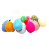 Felt 20pcs. Easter eggs 4,5cm/1,77" XL + hanger