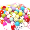 Felt balls spring 3cm/1,18" mix