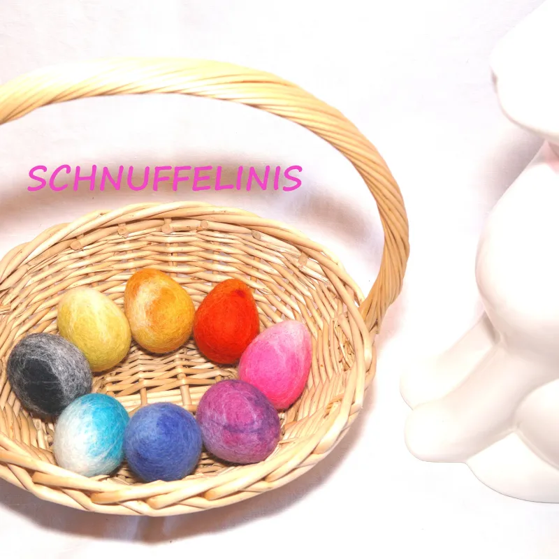 felt Easter eggs, felt eggs mottled, wool Easter eggs felt Easter eggs, felt eggs mottled, wool Easter eggs