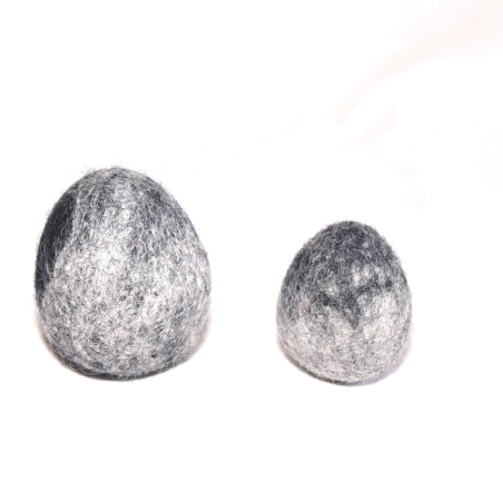 Ostereier Filz meliert 41