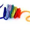 felt dreadlocks, Montessori Rainbow felt cord, felt craft cords