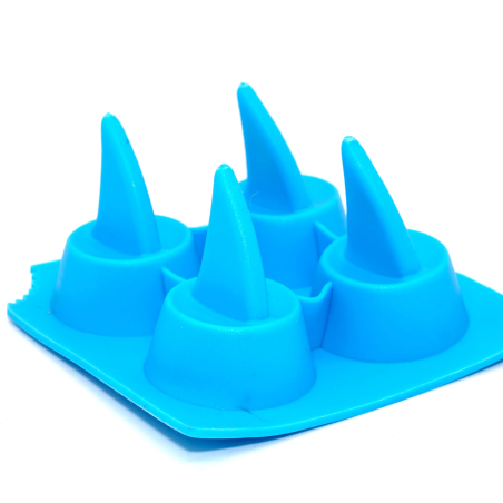 Gießform Hai Flossen Kerzen Eiswürfel Crayons