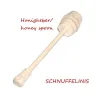 Wooden honey spoon honey lifter, kitchen utensil kids, Montessori toy