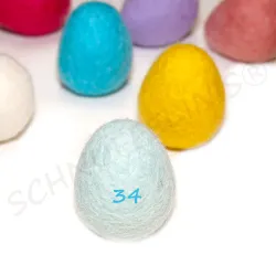 felt eggs, felted Easter eggs, Easter nesting felt eggs large