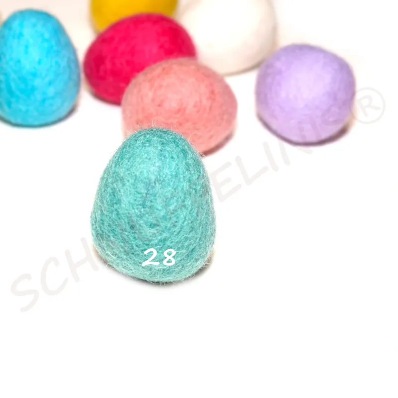 felt eggs, felted Easter eggs, Easter nesting felt eggs large