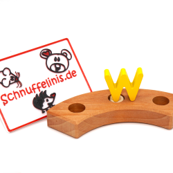 Motivstecker Geburtstagsstecker Grimms, Buchstabe für den Jahresring