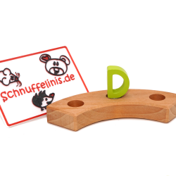Motivstecker Geburtstagsstecker Grimms, Buchstabe für den Jahresring