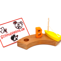 Motivstecker Geburtstagsstecker Grimms, Buchstabe für den Jahresring