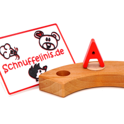Motivstecker Geburtstagsstecker Grimms Buchstaben, Buchstabe Grimms Jahresringe