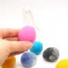 wool felt Easter eggs, felt eggs marble, felt, colorful Easter egg