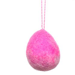 Ostereier in 4cm meliert 14 mit Aufhänger