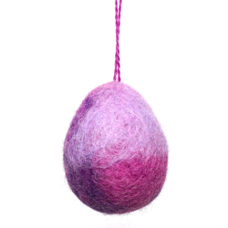 Ostereier in 4cm meliert 17 mit Aufhänger